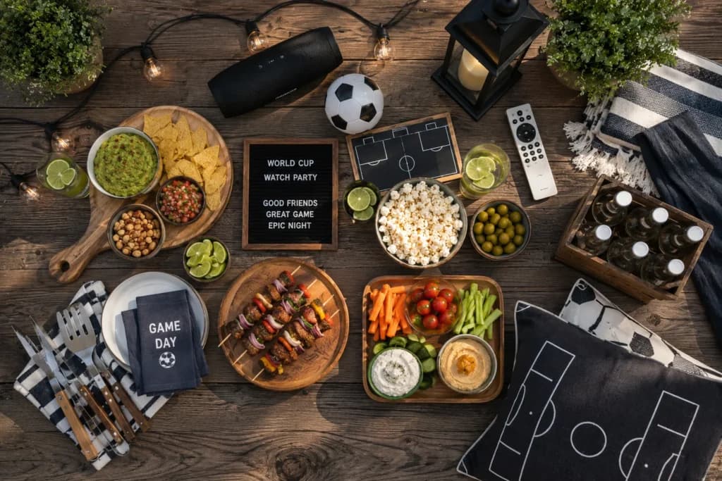 Ideias para festas para assistir à Copa do Mundo da FIFA: organize o melhor dia de jogo com Leroy Merlin