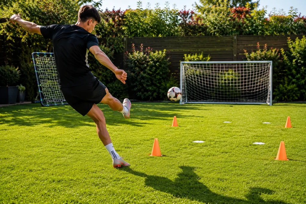 mini-football-goal-shooting-practice