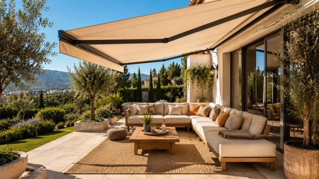 retractable-awning-garden-furniture-bauhaus-spain